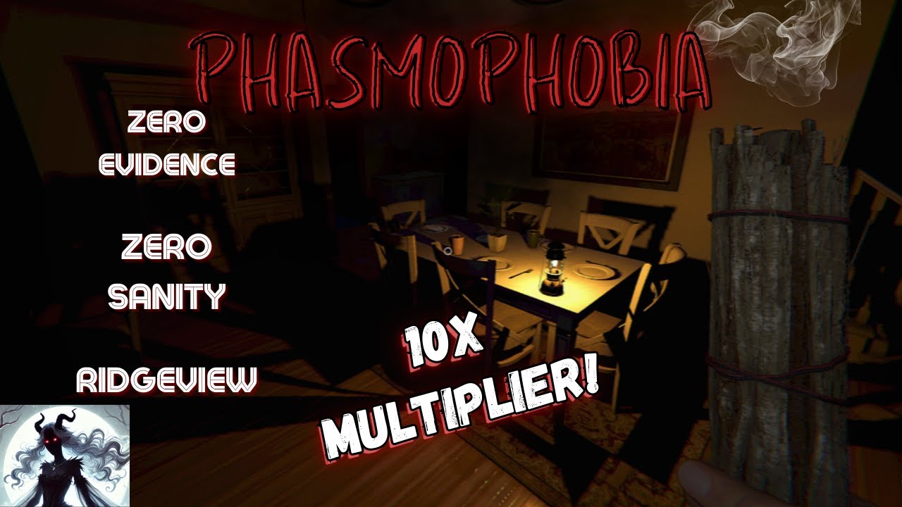 Phasmophobia 10X Multiplier - No Sanity, No Evidence Challenge on Ridgeview
