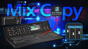 Copy monitor Sends on X32 & XR18/16/12 | Mixing Station: mix copy