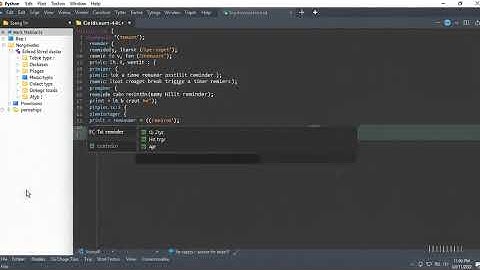 Make Reminder Application Using Python / Python Projects : Fsiblog