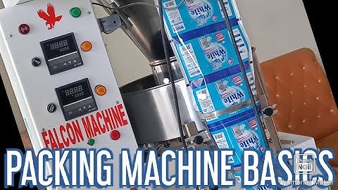 Packing Machine Camera And Record Basics #packingmachine #basicsettings