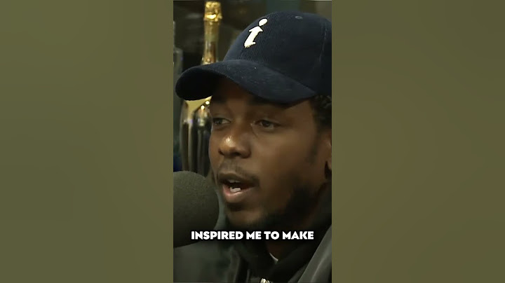Kendrick Lamar On Fake Gangster Rappers: "That's Not Reality" 🔥💯