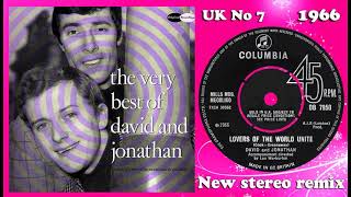 David Jonathan - Lovers Of The World Unite - 2022 Stereo Remix