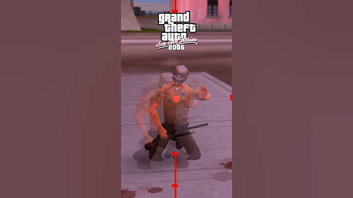Esto Pasa si le Disparas en un Pie a un Policía en Todos los GTA