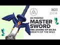 THE MASTER SWORD 3D Print - Breath of the Wild / Skyward Sword Version