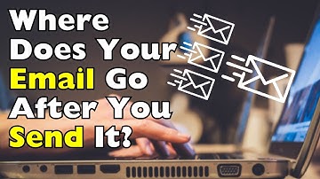 Wat gebeurt er als u een e-mail verzendt?