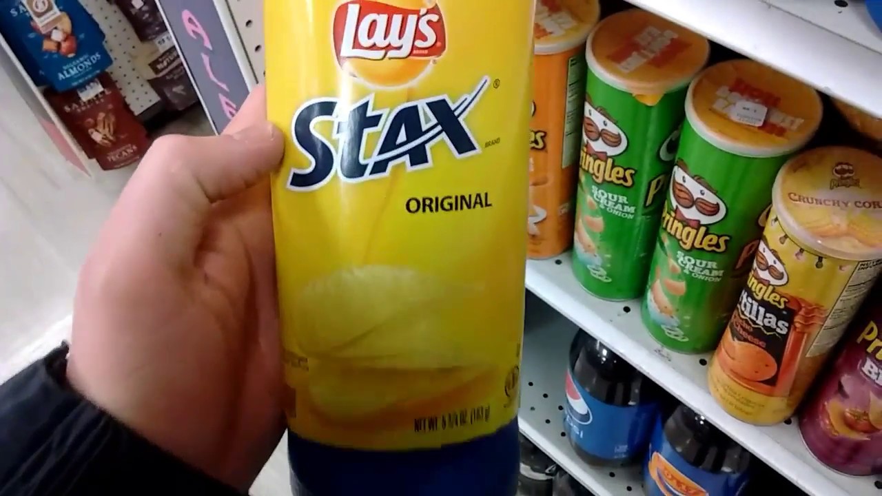 Potato chips Stax original "Lay's" YouTube