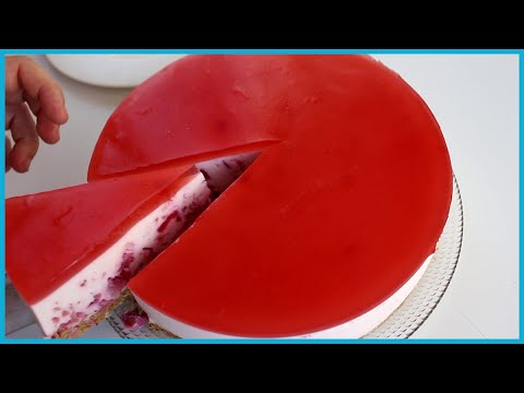 Video: Torta Di Ricotta Con Gelatina E Fragole