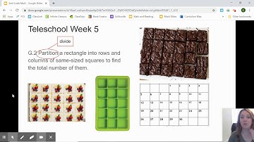 Math W5L1 - G.2 Partitioning Rectangles (Rows and Columns)