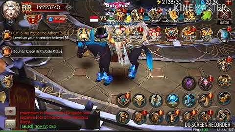 Legacy of Discord : Activated Pet Flame Dramera, Class Promotion Sorcerer, Skill & Wrath Aura