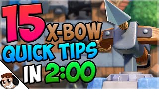 15 QUICK Tips About: Xbow🏹 - Clash Royale