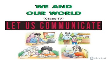 4th class DAV social science chapter12 Part1 | Let Us Communicate | Intro. | Personal Communication