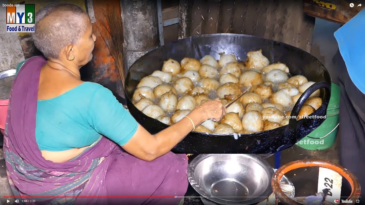 Mysore Round and Puffy Fritter | Street Food | STREET FOOD