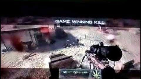 MW2 - 360 Noscope Game winning kill