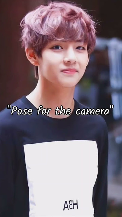 Taehyung pose for the camera #v #bts #kpop #shorts #fypシ