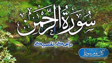 ارح سمعك.. تلاوة هادئة تريح القلب والعقل💙🎧 | الرحمن القارئ حسام المعصبي || Surah Rahman