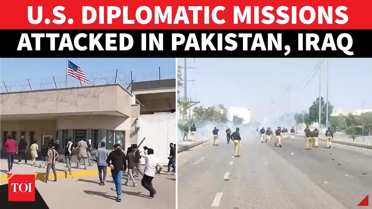 US Diplomatic Missions Under Attack; Consulate Ransacked In Karachi, Embassy Targeted In Baghdad