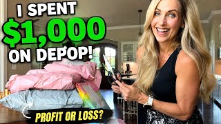 I Spent $1,000 Sourcing on Depop to Resell for Profit….Here’s What Happened
