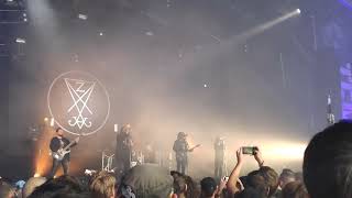 Zeal &amp; Ardor - Intro + Church burns (Hellfest n°2 - jeudi 23 juin 2022)