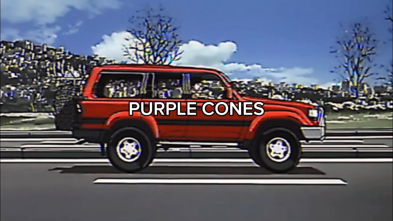 fckedupgeek Prod. beefy - Purple Cones (Lyric Video)