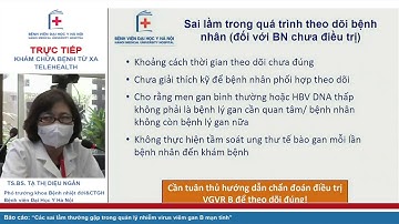 Các sai lầm thường gặp trong quản lý bệnh nhân nhiễm HBV mạn tính