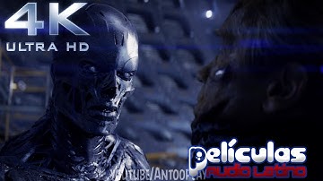 T-3000  John Connor VS  T-800 Terminator  - ESCENAS -   Terminator: Génesis  4K ULTRA HD