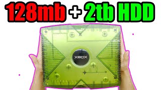 XBOX ORIGINAL EXTREMO TIMELAPSE COMPLETO DE INSTALACION DE 128MB DE RAM Y DISCO DURO DE 2 TERABYTES