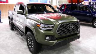 New 2020 Toyota Tacoma Truck Exterior Tour - 2019 LA Auto Show, Los Angeles CA