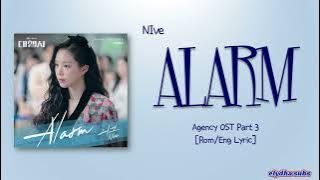 NIve - Alarm (Agency OST Part 3) [Rom|Eng Lyric]
