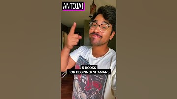 5 Books for Beginner Shamans | Antojai Quantum Reiki #Shorts