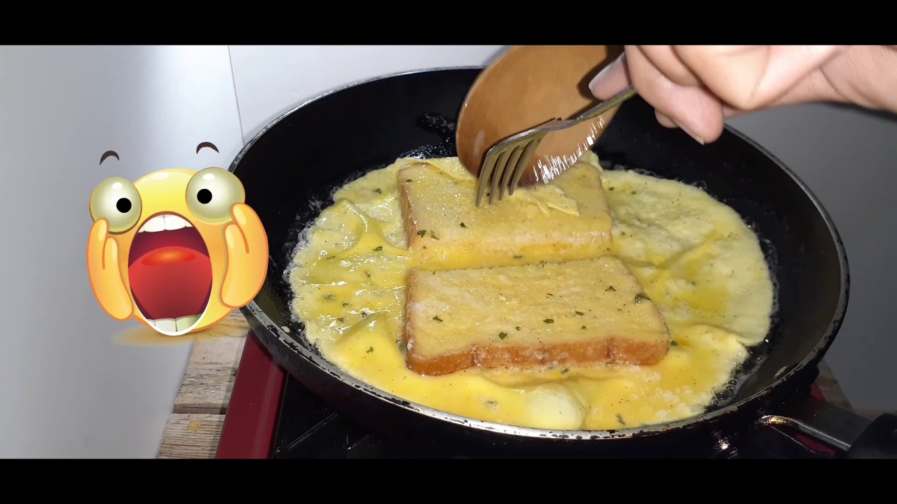 One Pan Buttered Egg Toast YouTube