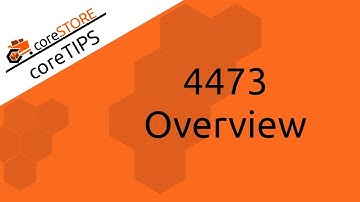 coreSTORE - 4473 Overview