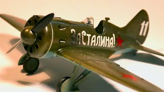 I-16 Type 24 ‖ Capt. Boris Safonov ‖ ICM 1/48 ‖ FULL VIDEO BUILD ‖ Aircraft Model