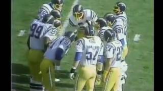 San Diego Chargers vs San Francisco 49ers 1982 WK 6