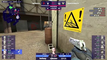 Device with the collateral clutch 1v4 deagle | Blast Premier Global Final