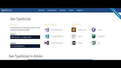 How to install TypeScript Step by Step full information