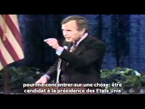 Les magouilles de George Herbert Bush