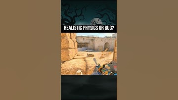 bug or real physics? 💀 #csgo #cs2 #gaming #twenty3