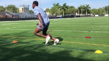 Stefon Diggs training - Rare footage with Receiver Factory