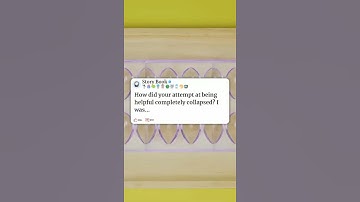 How did your attempt at being helpful completely collapse on you 🤔  #reddit