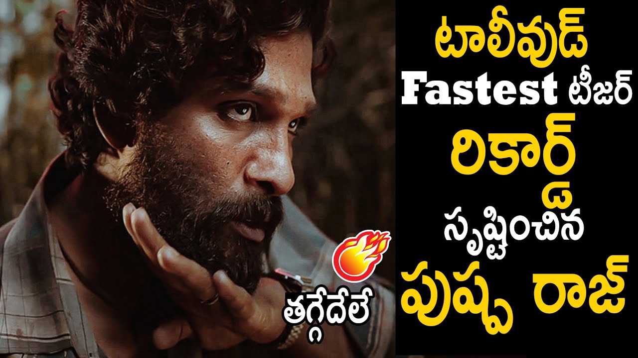 Allu Arjun Pushpa Movie Teaser Breaks All Record In Tollywood | Wah EmChepparu