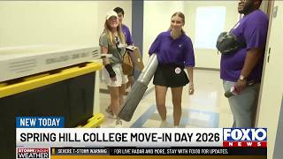 New students move into Spring Hill College for fall semester