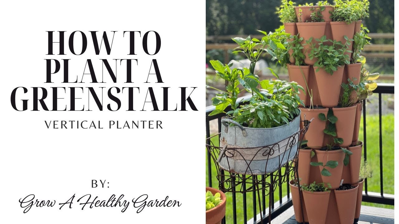 How To Fill the Greenstalk Vertical Planter (step by step!)