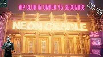 PAYDAY 3 - ROCK THE CRADLE -  VIP CLUB IN UNDER 45 SECONDS!