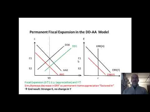 The DD-AA Model: Effects of Permanent Policy Changes