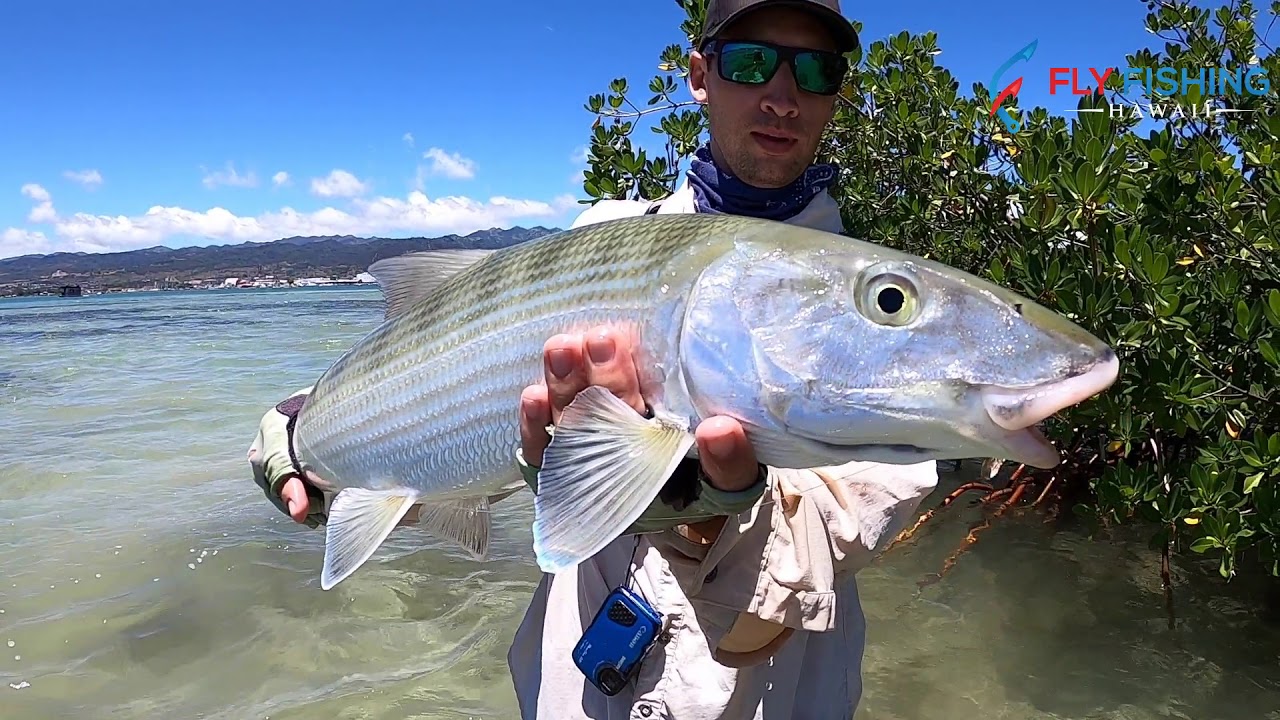 Three Double Bonefish Hawaii Epic Fly Fishing Adventure YouTube