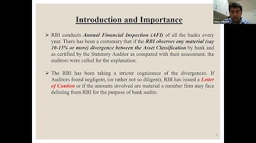 Bhopal Branch Of ICAI: Webinar on Bank Audit on LFAR and Audit Report: CA Abhay Chhajed