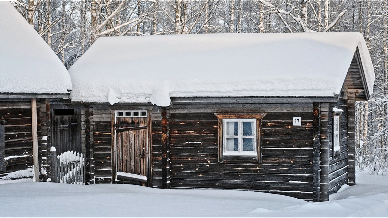 Traditional Finnish Log House/Cabin in 1988 and 2019 - YouTube