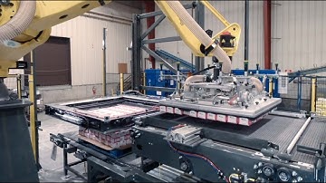 Robotic Palletizer - Bags of Sugar - BW Integrated Systems