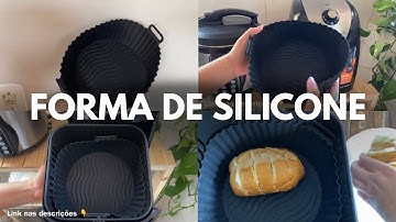 A Forma de Silicone para Air Fryer: É Prática? Achado da Shopee que Salvou Minha Cozinha 🍳✨