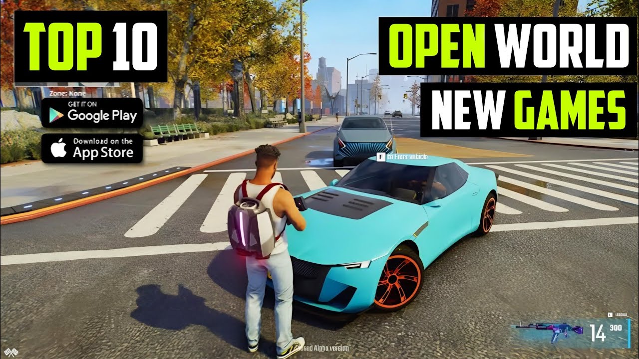 Top 10 New Open World Games For Android Download 2024 | Best Open World ...